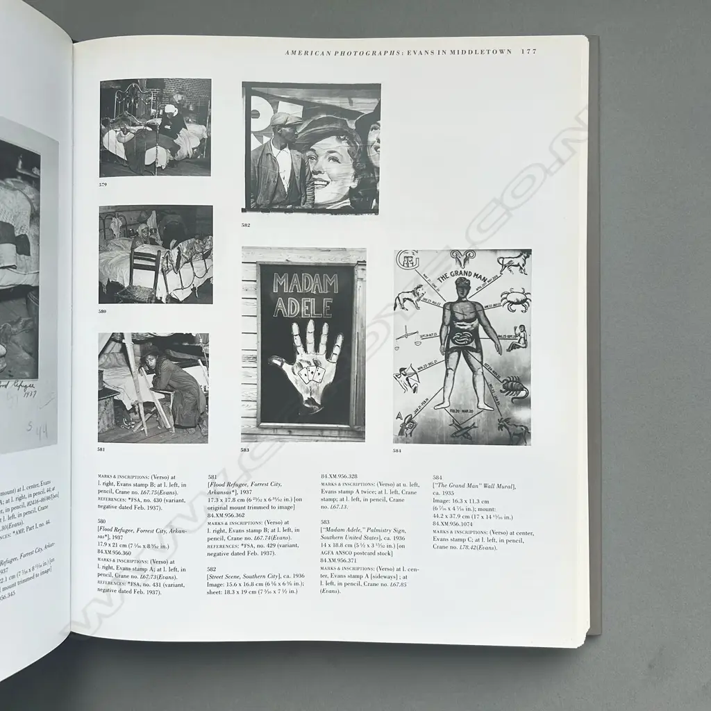 WALKER EVANS: THE GETTY MUSEUM COLLECTION Image 1++